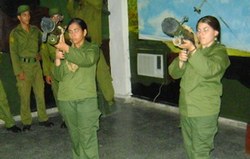 Female Military Service in Cuba